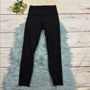 lululemon Leggings Wunder Train High-Rise Tight 25”Mirrorify Black Multi